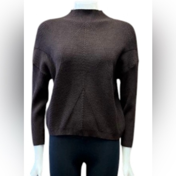 Astr Sweaters - Astrid Knit Long Sleeve Brown Size Small